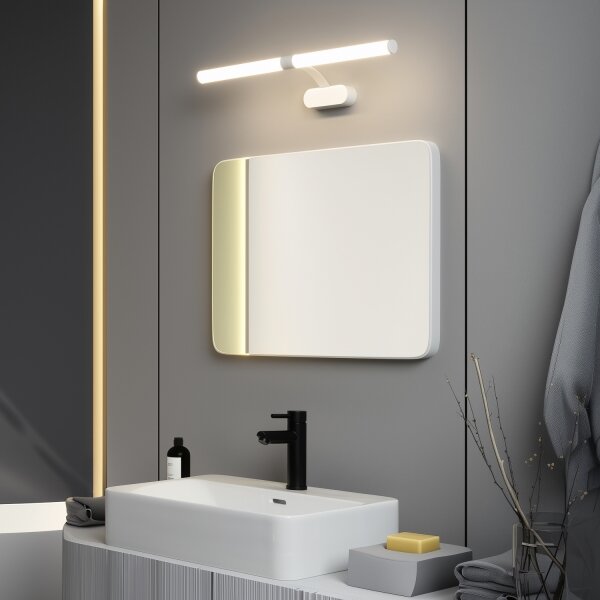 Brilagi - Lampă LED pentru oglindă de baie TUBEO LED/8W/230V 60 cm IP44 alb