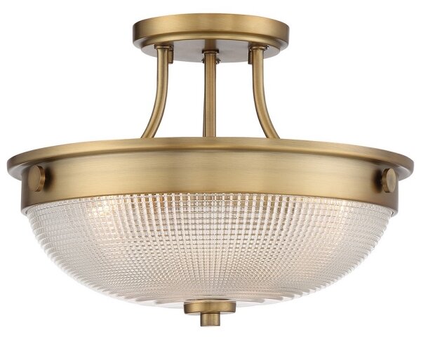 Lustră aplicată MANTLE 2xE27/60W/230V alamă Quoizel