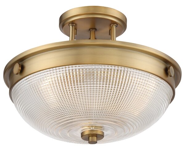 Lustră aplicată MANTLE 2xE27/60W/230V alamă Quoizel