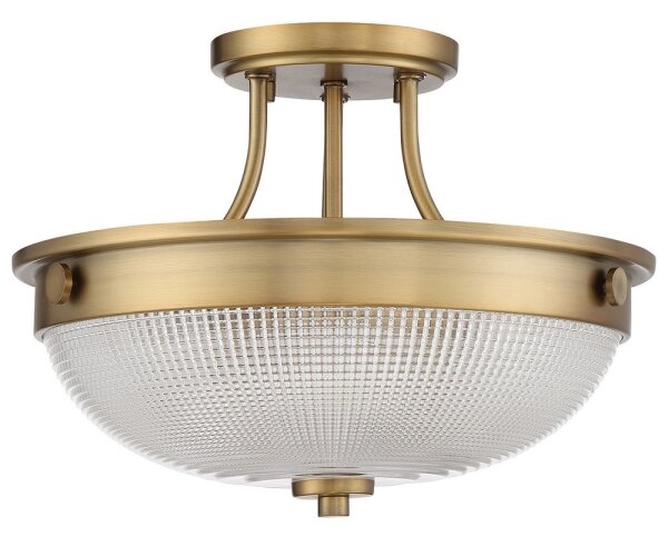 Lustră aplicată MANTLE 2xE27/60W/230V alamă Quoizel