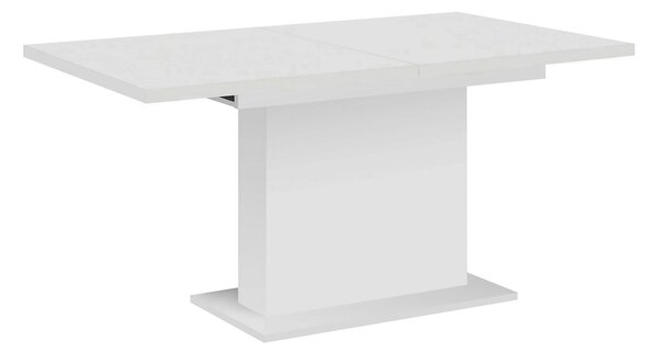 Masa extensibila BOBA, alb, DTD laminat, 160/200x90x77 cm