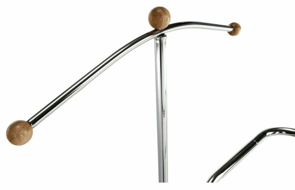 Stander haine ELO, crom/fag, metal, 46x30x110 cm