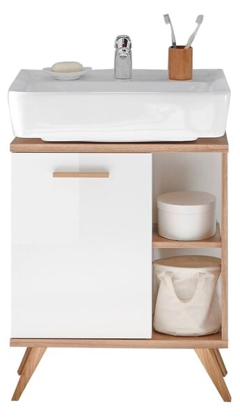 Dulap alb sub chiuvetă 61x65 cm Set 923 - Pelipal