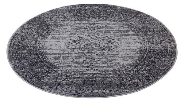 Covor rotund gri ø 160 cm Méridional - Hanse Home