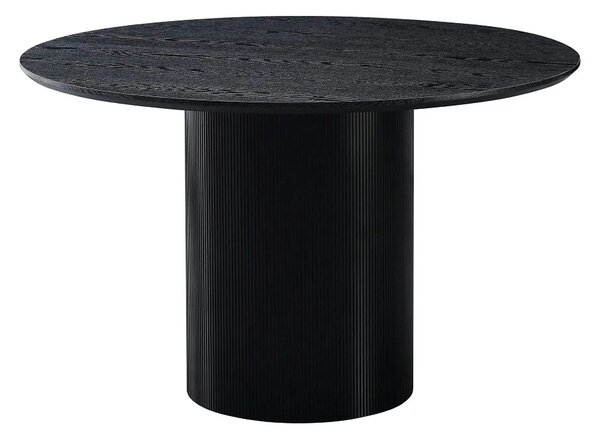Masa MAHIR TIP 2, negru, 120x120x75 cm