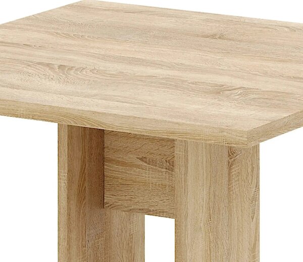 Masa EVERET, stejar sonoma, DTD laminat, 68x68x78 cm