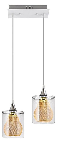 LED Lustra 2xLED/5W/230V