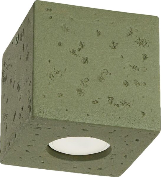 Sollux SL.1845 - Spot QUAD 1xGU10/10W/230V beton/verde