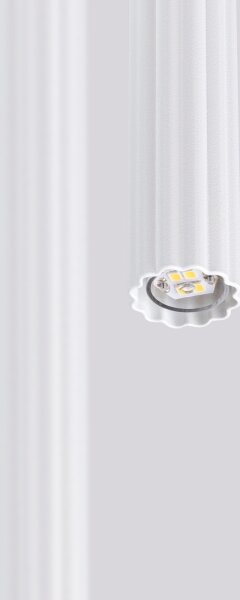 Sollux SL.1866 - Pendul ARCHE pe cablu, 2xG9/8W/230V, alb