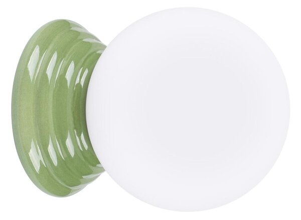 Sollux SL.1894 - Aplica de perete pentru baie ZORI, 1xG9/8W/230V, IP44, verde