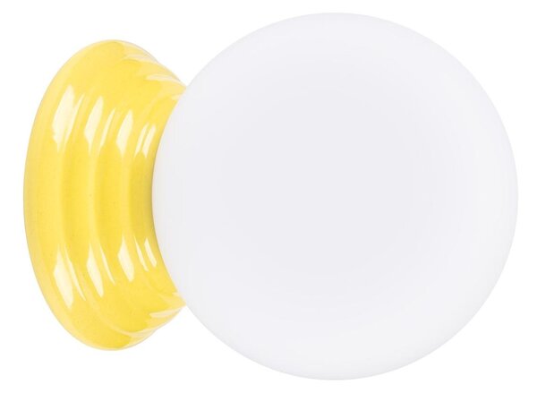 Sollux SL.1892 - Aplica de perete pentru baie ZORI, 1xG9/8W/230V, IP44, galbenă