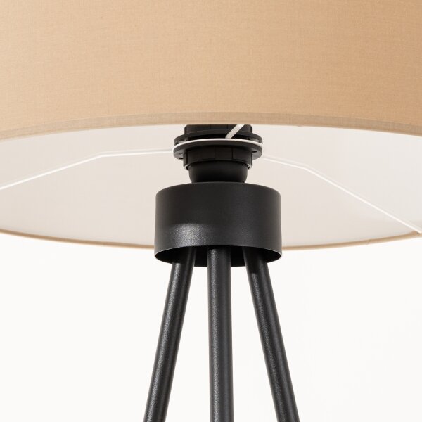 Lampă de podea NEVIA, Sollux SL.1853, 1xE27/15W/230V, taupe