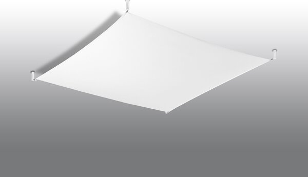 Sollux SL.0740 - Plafonieră LED LUNA 6xG13/8,5W/230V 140x140 cm albă