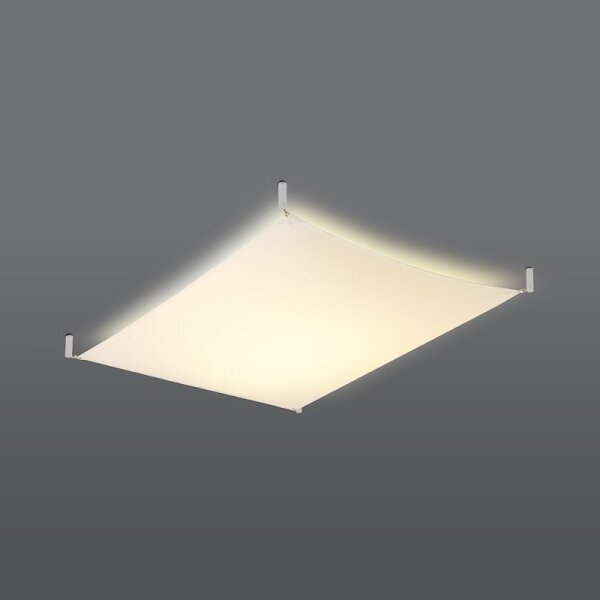 Sollux SL.0737 - Plafonieră LED LUNA, 2 x G13 / 8,5 W / 230 V, 80 x 105 cm, albă