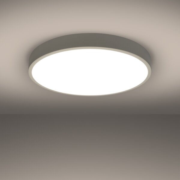 Plafonieră LED Sollux ONYX SL.1249, 48W, 230V, diametru 60 cm, albă