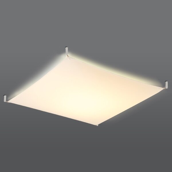 Sollux SL.0740 - Plafonieră LED LUNA 6xG13/8,5W/230V 140x140 cm albă