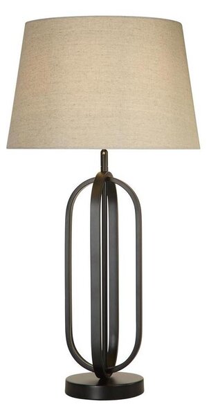 Searchlight EU91101NA - Lampă de masă CHIC 1xE27/60W/230V crem