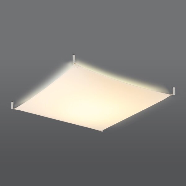 Sollux SL.0738 - Plafonieră LED LUNA, 4x G13 / 8,5W / 230V, 105 x 105 cm, albă