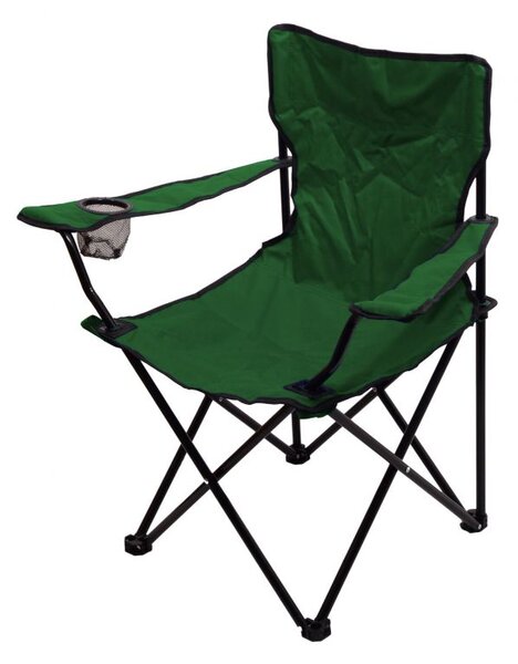 Scaun pliabil de camping BARI - verde