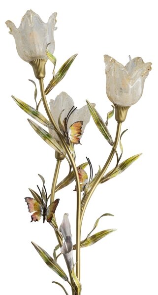 Lampadar EDEN 3xE14/40W/230V sticlă Murano