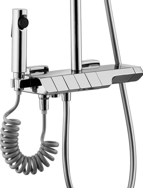 Coloana de dus cu termostat REA ROB Chrome