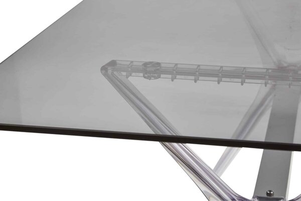 MASA POLIPROPILENA MALIBU - 120 cm / 80 cm - TRANSPARENT
