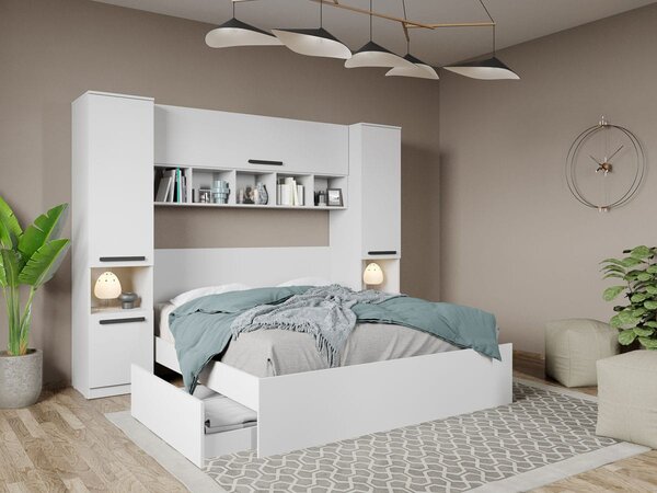 Set dormitor de Tineret Alb - Tudor - C2