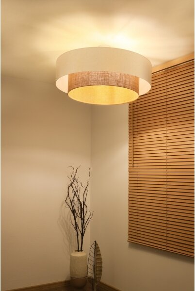 Brilagi - Lustră LED aplicată BOHO STYLE 3xE27/45W/230V diam. 80 cm