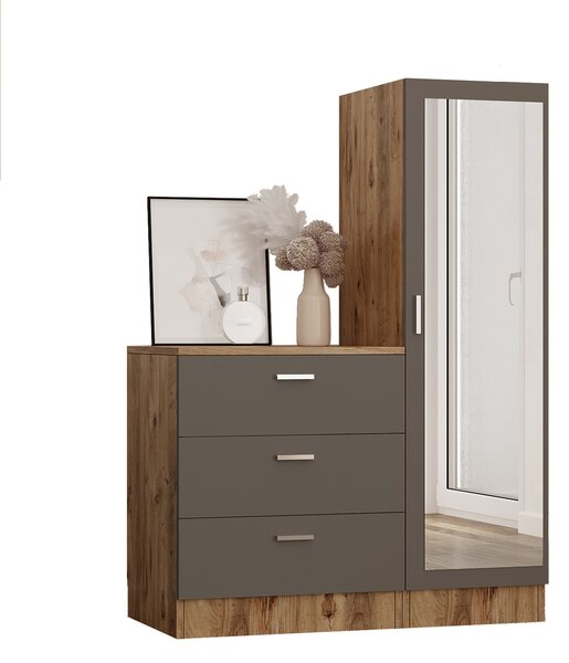 Set mobilier pentru hol Cicci (Pin atlantic + Atracit). 1072752