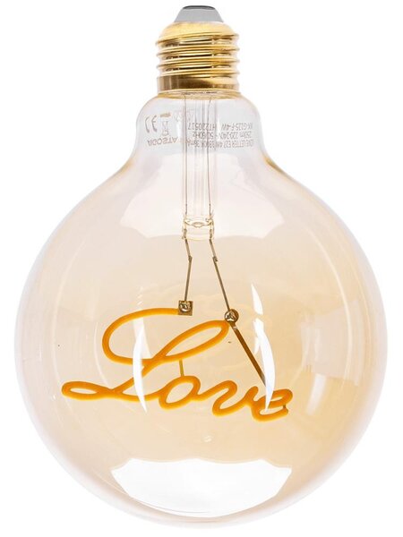 Bec LED FILAMENT Aigostar E27/4W/230V 1800K love