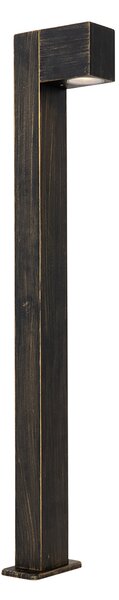 Lampă de exterior cu picior industrial auriu antic 80 cm IP44 - Baleno