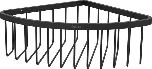 Deante Jasmin, cos de colt pentru cosmetice, negru mat, DEA-ADJ_N561