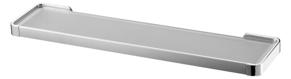BISK Erga NATURA, raft din sticla pentru cosmetice 470 mm, crom, ERG-04307