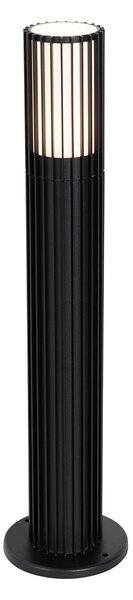 Stâlp de exterior negru de design 50 cm IP44 - Boris