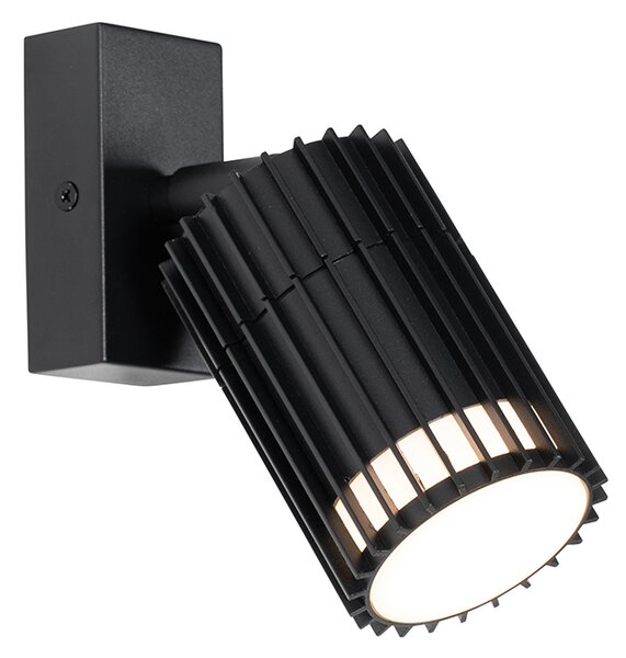 Proiector de plafon de design pentru exterior negru IP44 - Boris