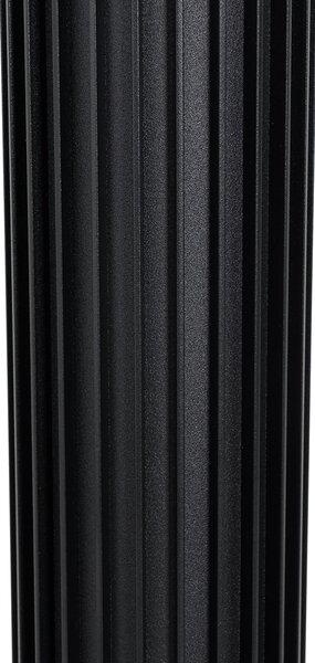 Stâlp de iluminat exterior negru de design 80 cm IP44 - Boris