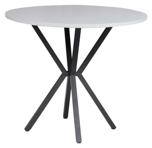 Masă fixă Rotundă Rona Alba 90 cm