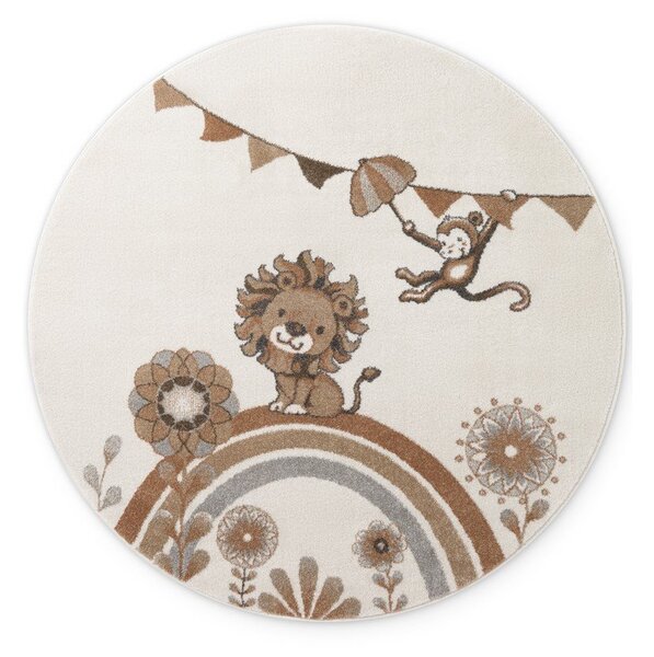 Covor pentru copii crem ø160 cm Roar like a Lion – Villeroy&Boch