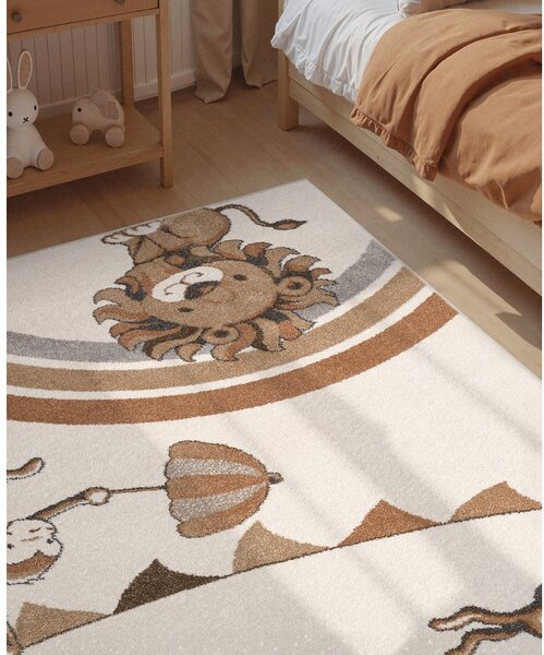Covor pentru copii crem 120x170 cm Roar like a Lion Rainbow Party – Villeroy&Boch