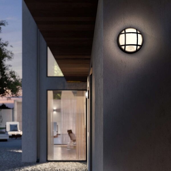 Philips 17319/30/16 - LED Corp de iluminat perete exterior senzor EAGLE 1xLED/3W/230V