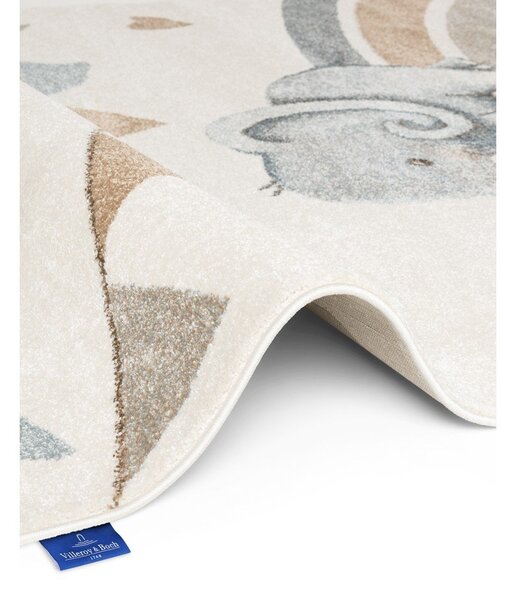 Covor pentru copii crem 120x170 cm Walk like an Elephant Rainbow Party – Villeroy&Boch