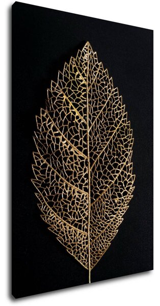 Impresi Tablou Golden leaf - 60 x 40 cm