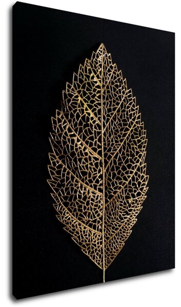 Impresi Tablou Golden leaf - 70 x 90 cm