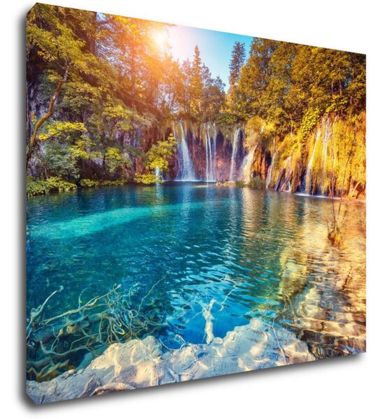 Impresi Tablou Beautiful waterfalls - 90 x 70 cm