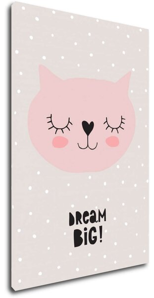 Impresi Obraz Kitty Dream Big - 20 x 30 cm