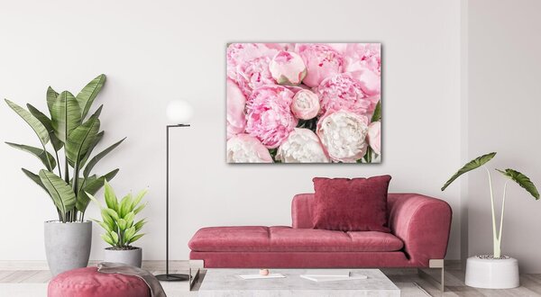 Impresi Tablou Pinky flowers - 90 x 70 cm