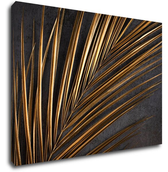 Impresi Tablou Gold Palma - 70 x 50 cm