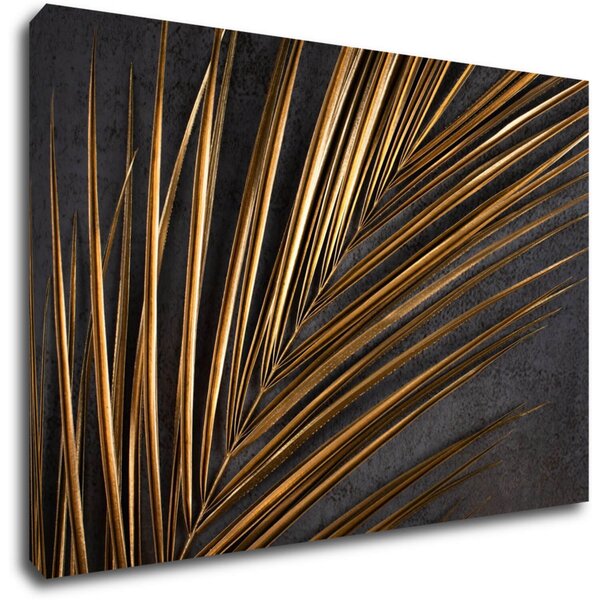 Impresi Tablou Gold Palma - 60 x 40 cm