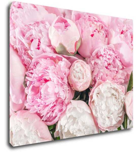 Impresi Tablou Pinky flowers - 90 x 70 cm