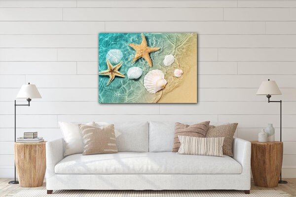 Impresi Tablou Shells by the sea - 70 x 50 cm
